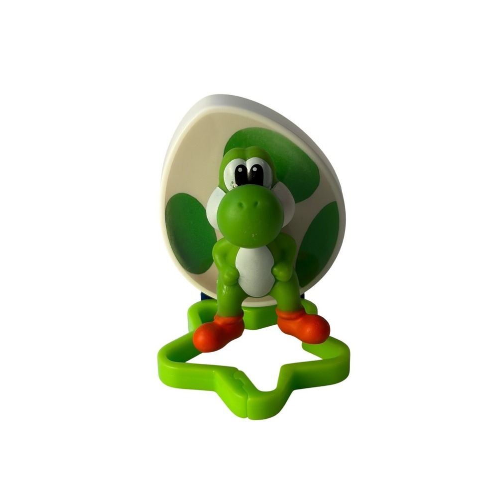 McDonalds Super Mario Galaxy Happy Meal Toys #5 Yoshi [Figure only]
